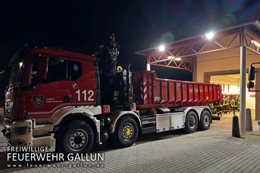 Ausbildung TH-Zug LDS in Gallun